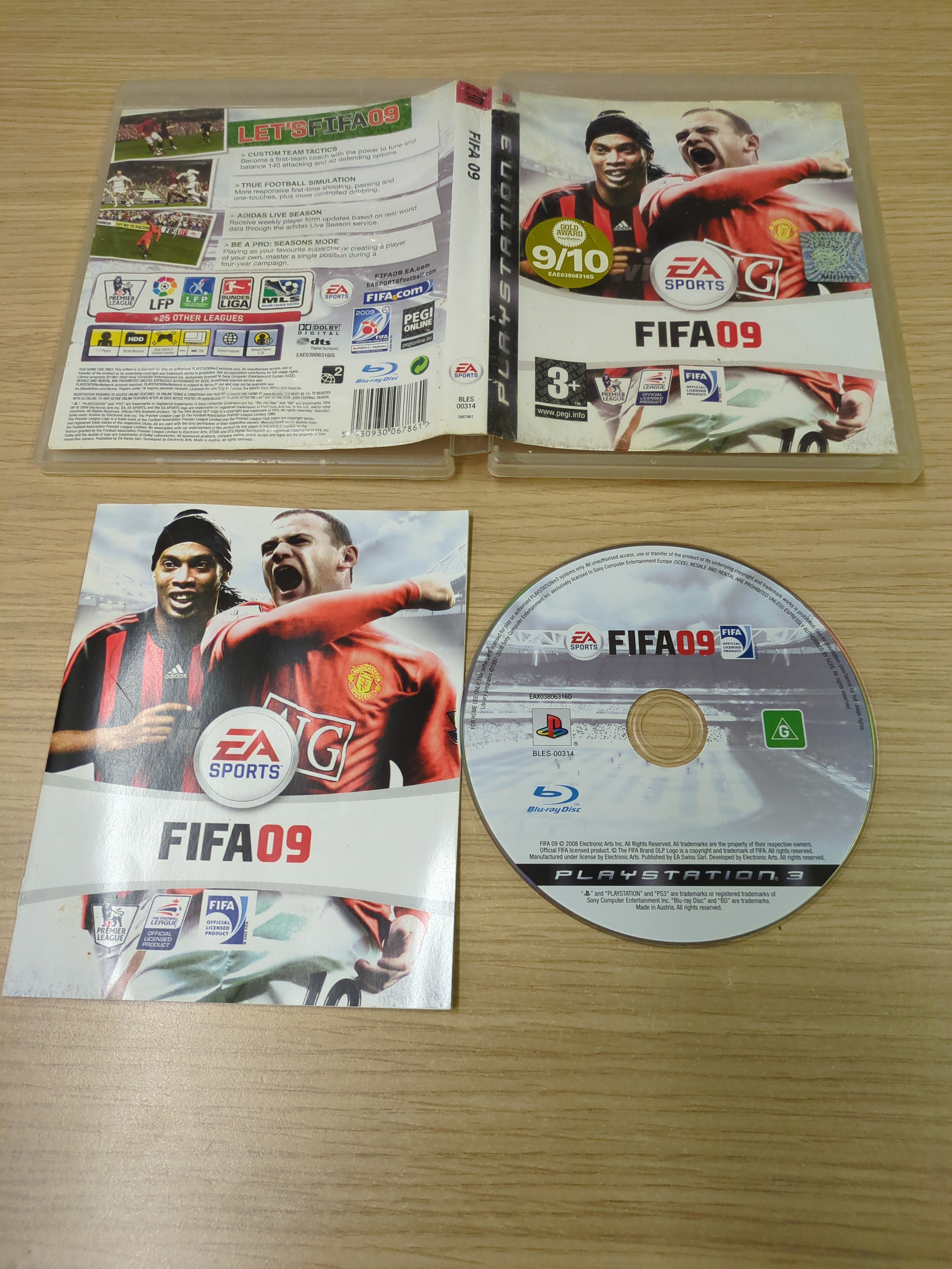 FIFA 09 Sony PS3 game FIFA 09 Sony PS3 game